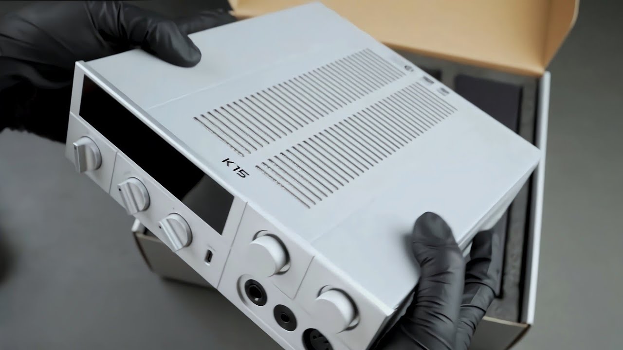 Fiio K15 Unboxing Desktop Streaming Dac & Headphone Amplifier | Official!