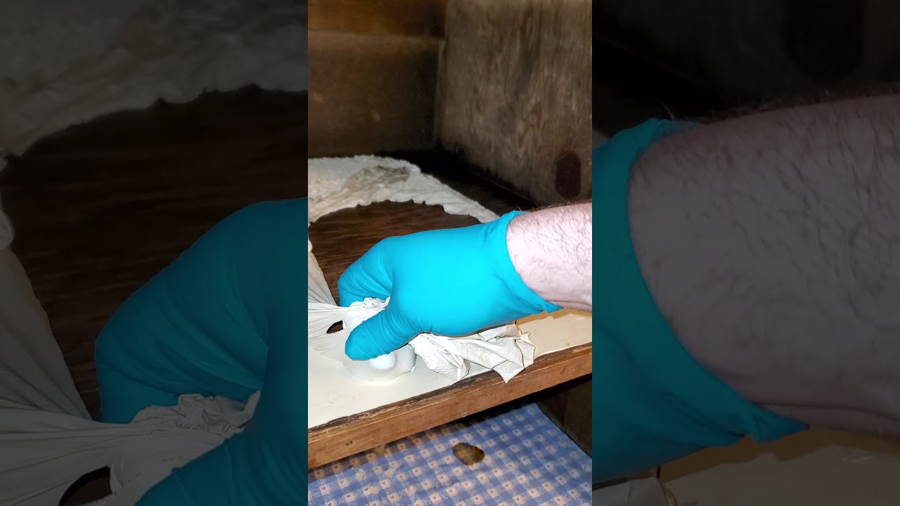 How to: Remove Wallpaper from Cabinets.