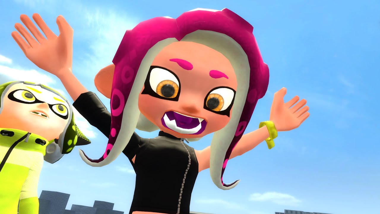 [Splatoon GMOD] Agent 8, Agent 4 and the Balloon