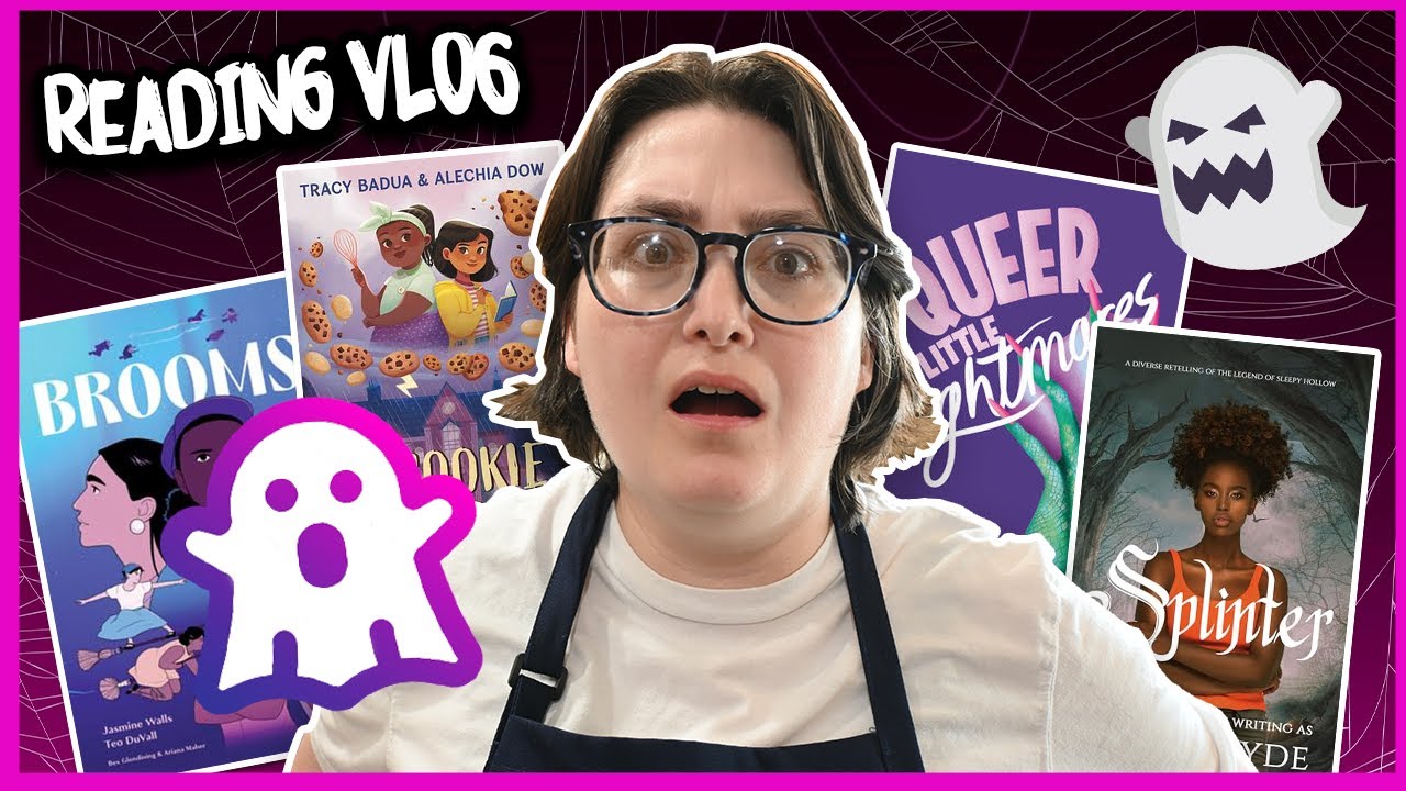 reading&nbsp;creepy queer&nbsp;books 🎃👻 | queer witches, sleepy hollow retelling, & occults!