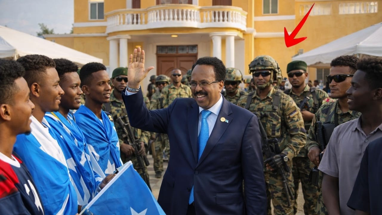 DEG DEG: Farmaajo oo Arin Farxad leh ka Helay Gurigiisa Ceel JAALLE & Dhalinyaro la Wareegtay.......