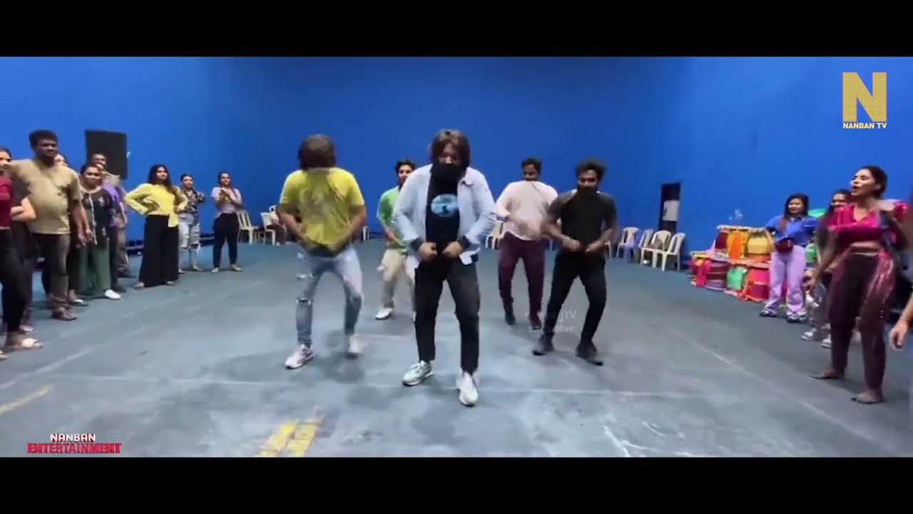 Jani Master Updated Steps for Ranjithame l Varisu l Thalapathy Vijay l Ranjithame l Nanban TV