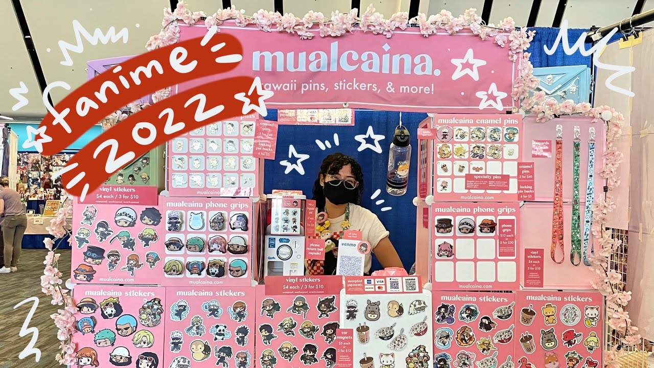 Day 1 of Fanime 2022 Artist Alley! | Mualcaina