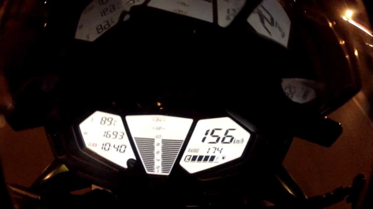 Z800E Akrapovic 0 à 100km/h 47,5cv vs 95cv