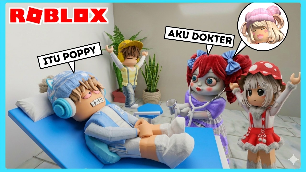 Caca Menyamar Jadi Poppy Playtime Untuk Prank Bang Boy Di Roblox Brookhaven ft @Shasyaalala