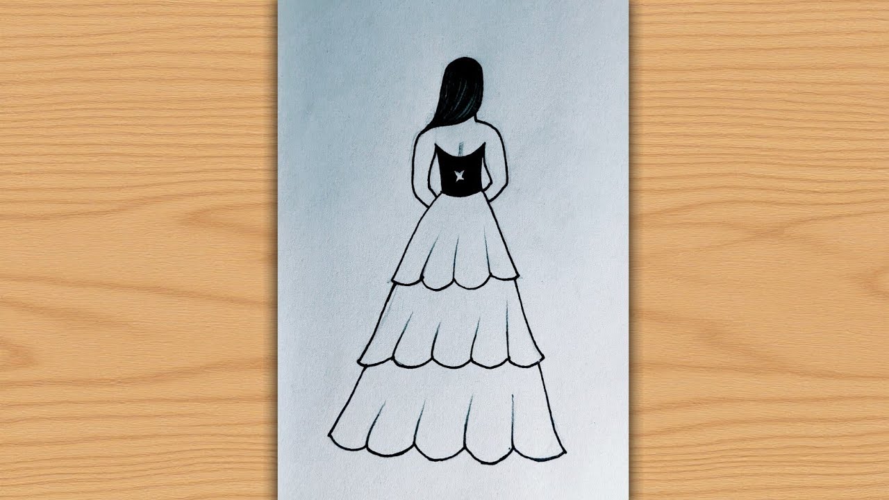 How to Draw on pencil ✏️girl body create drawing video on paper Art video 3d drawing #drawing #video