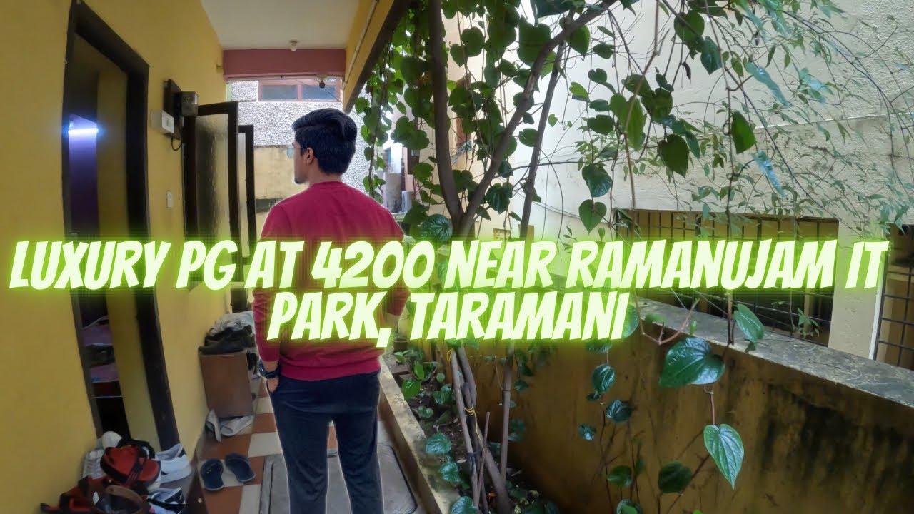 Luxury mens pg with cheap price in taramani| pg near ramanujam IT park| #chennai #stay #travel