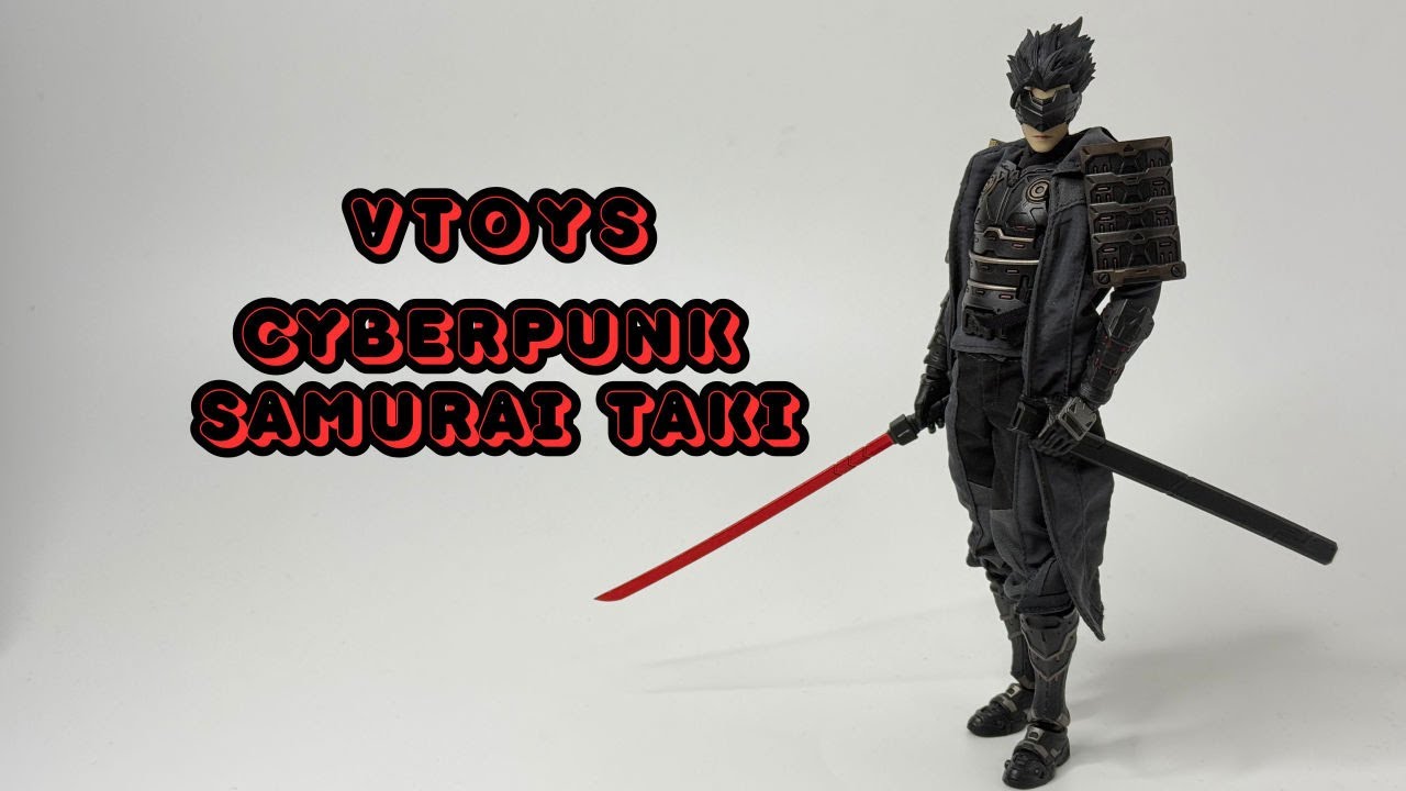 Обзор фигурки Таки из серии Cyberpunk Samurai от Vtoys X BMS