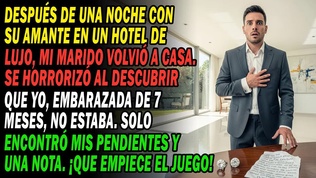 💔Al Volver De Su Noche Con La Amante, Mi Marido Solo Encontró Mis Pendientes De Diamantes💍. Y Yo...🤔