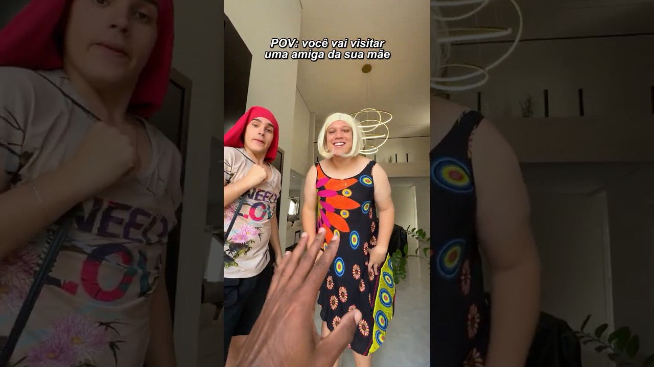 VOC&Ecirc; VAI VISITAR UMA AMIGA DA SUA M&Atilde;E
