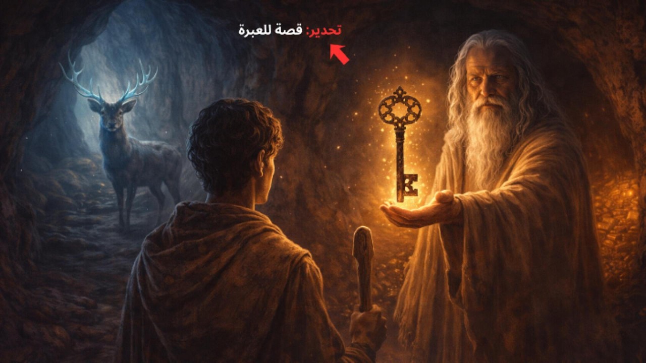 غزالٌ واحد غيّر مصير راعٍ فقير… ما وجده في المغارة لا يُصدّق!