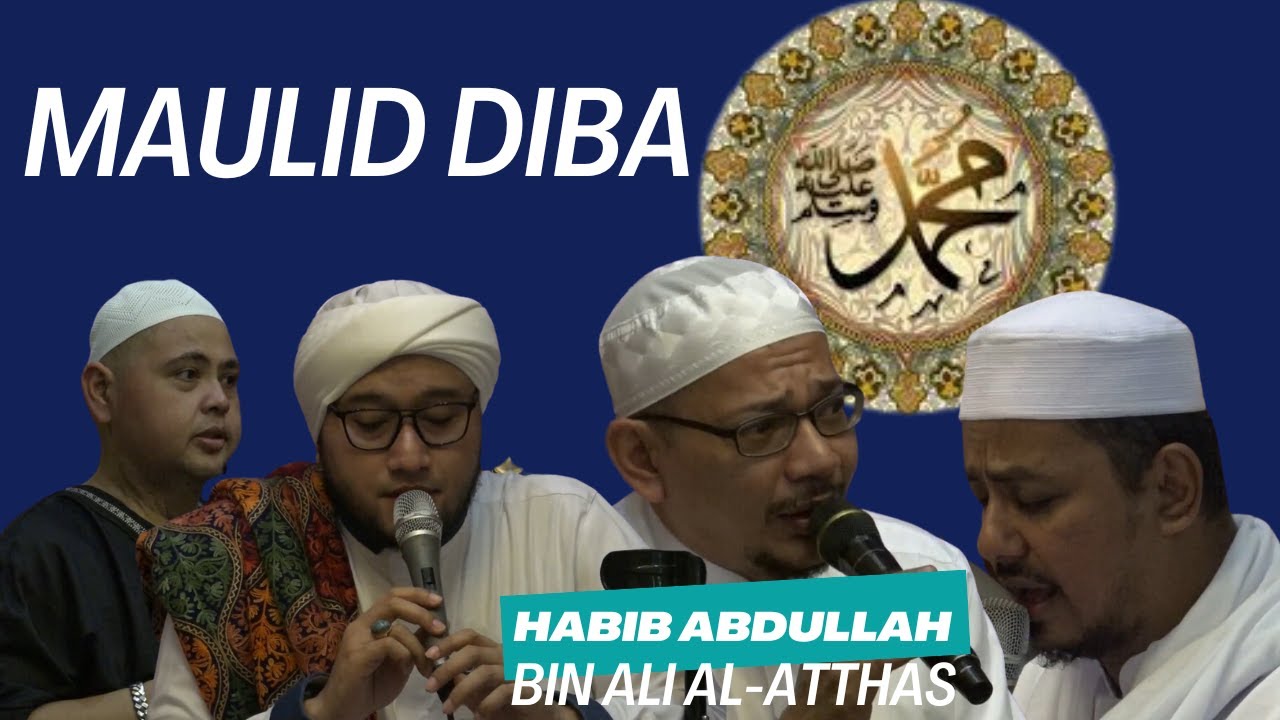 🔴Syahdu & Merdunya pembacaan Maulid Diba oleh Habib Abdullah Bin Ali Alatas & Hasan Al Kaff