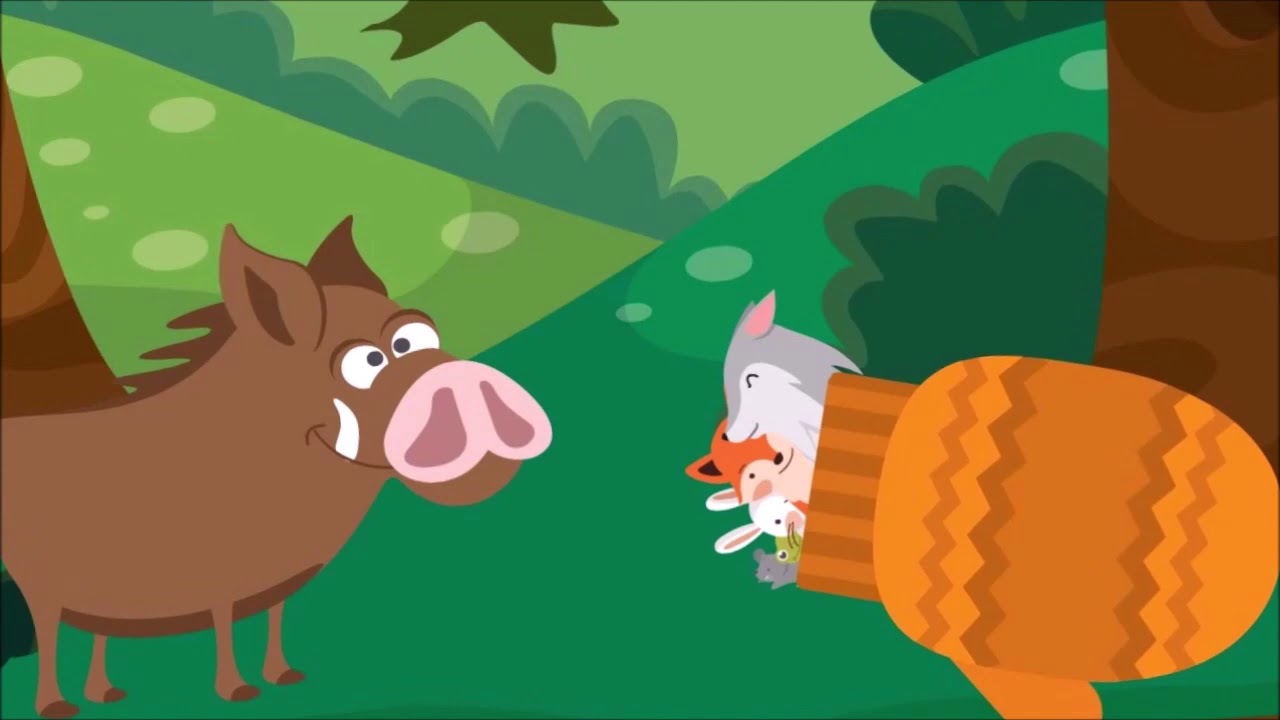 Рукавичка - Українська казка (Rękawiczka)