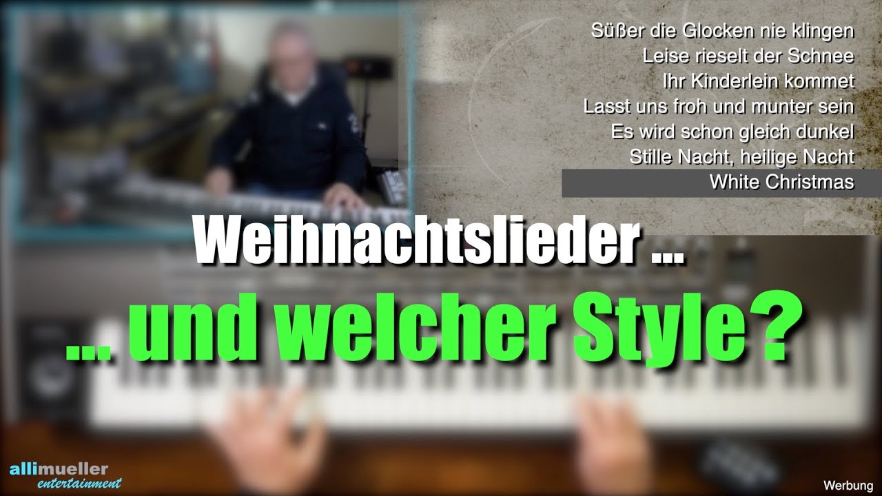 Pa1000/4X - Weihnachtslieder ... mit welchem Style? #359