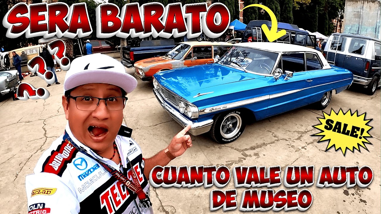 🔥 CUANTO ?? vale $ un AUTO de museo como este Ford galaxie 500 EN el Bazar de la Carcacha !!! 🚗