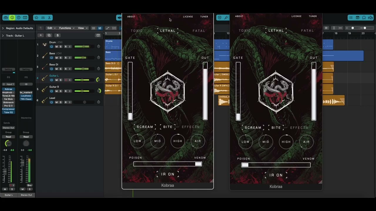 Aurora DSP Kobraa (quick demo)