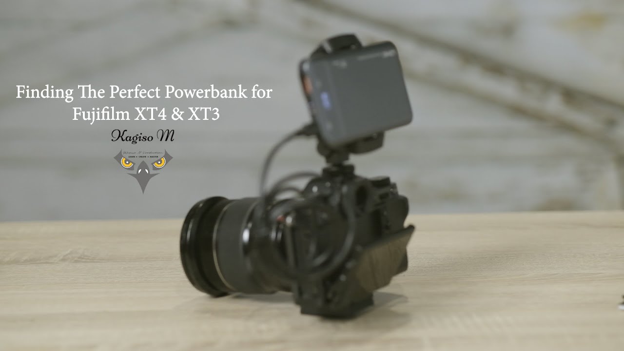 Perfect Small & Powerful Powerbank For Fujifilm XT4 & XT3