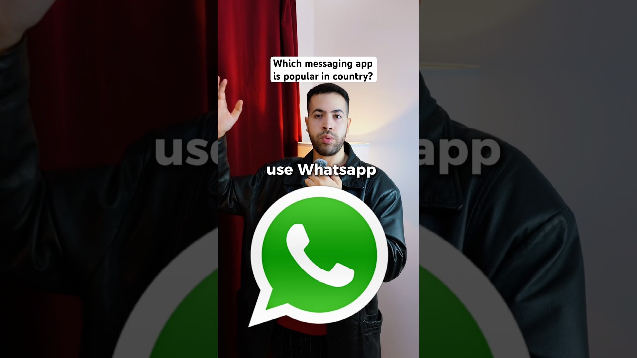 Whatsapp countries vs Messenger countries vs Telegram countries #poland #hungary #deutschland