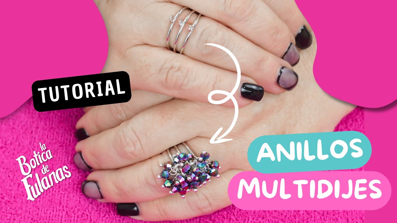 TUTORIAL: ANILLOS MULTIDIJE #accesorios
