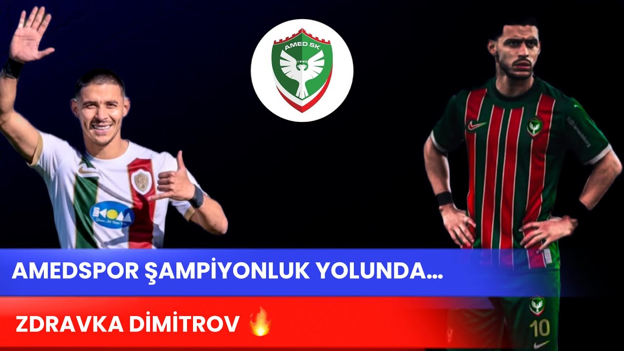TRANSFER RAPORU | Amedspor’dan Şampiyonluk Hamlesi! Zdravko Dimitrov Transferi