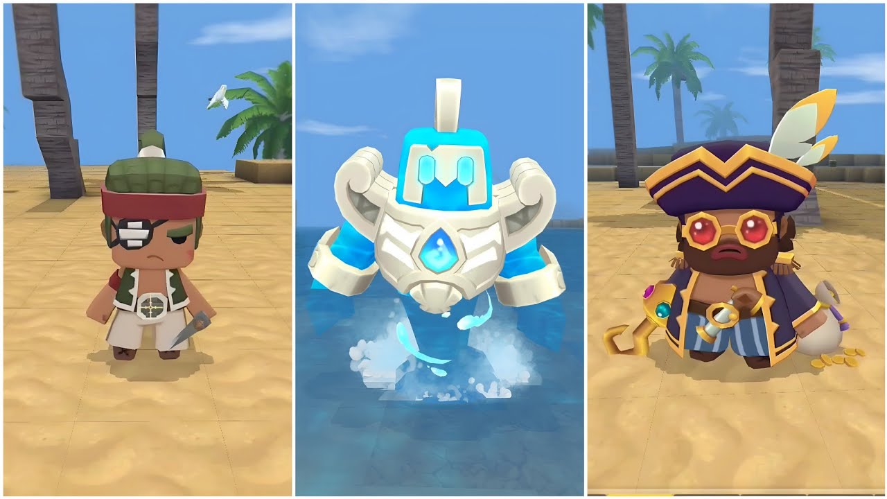 Enemy Mobs in New Mini World Aquatic Update