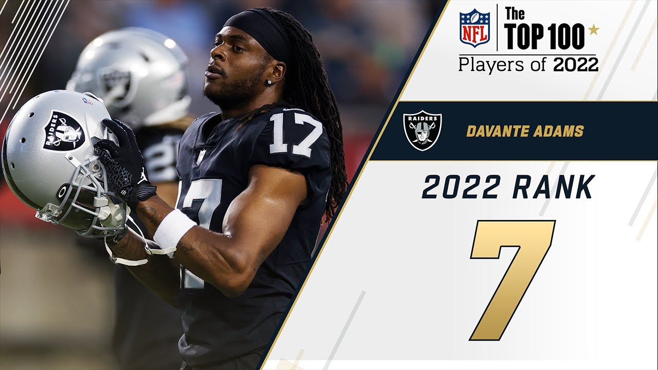 #7 Davante Adams (WR, Raiders) | Top 100 Players in 2022
