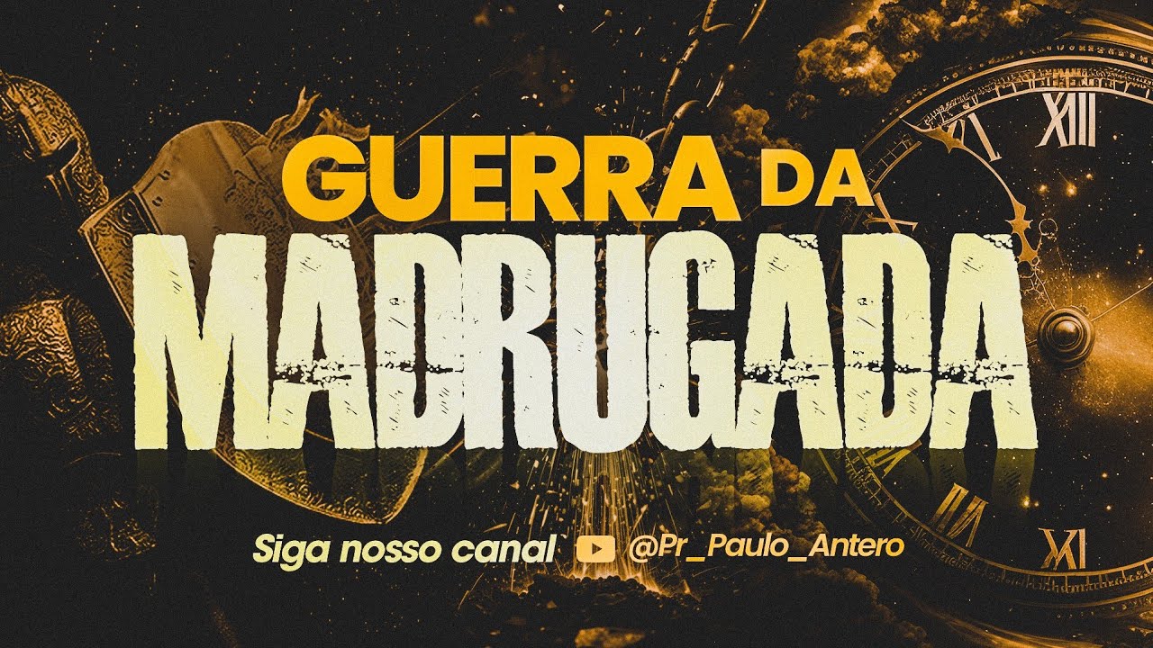 Paulo Antero está ao vivo! clamor da madrugada.