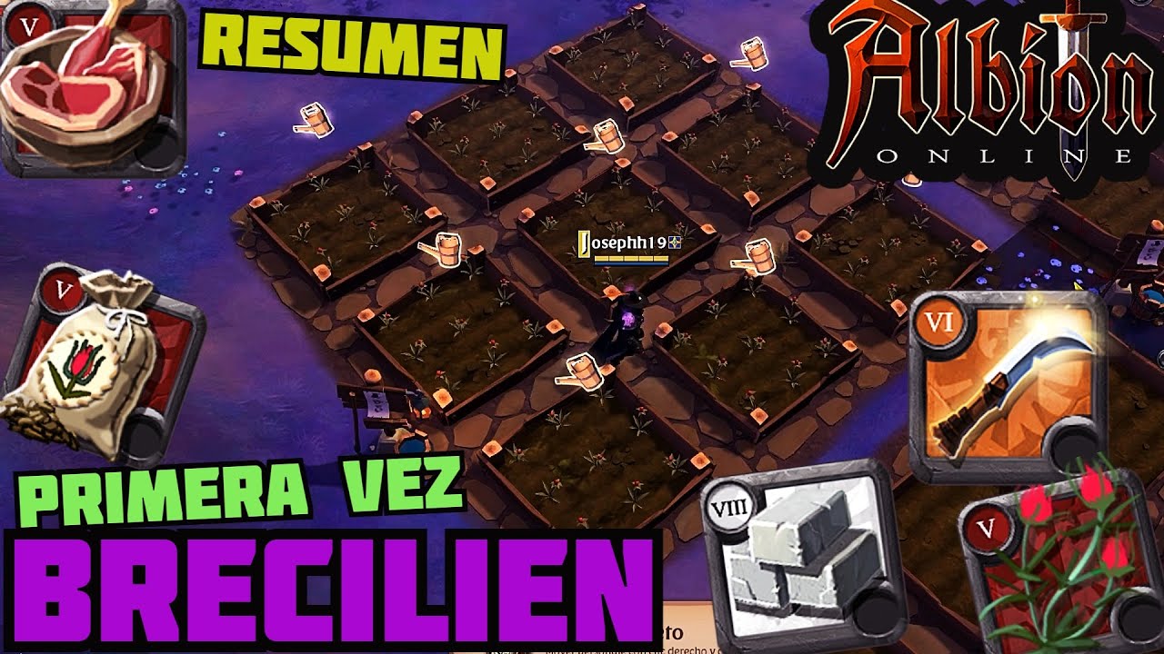 Albion Online | Mi Primera Vez en Brecilien | Vendiendo Carne T5 |