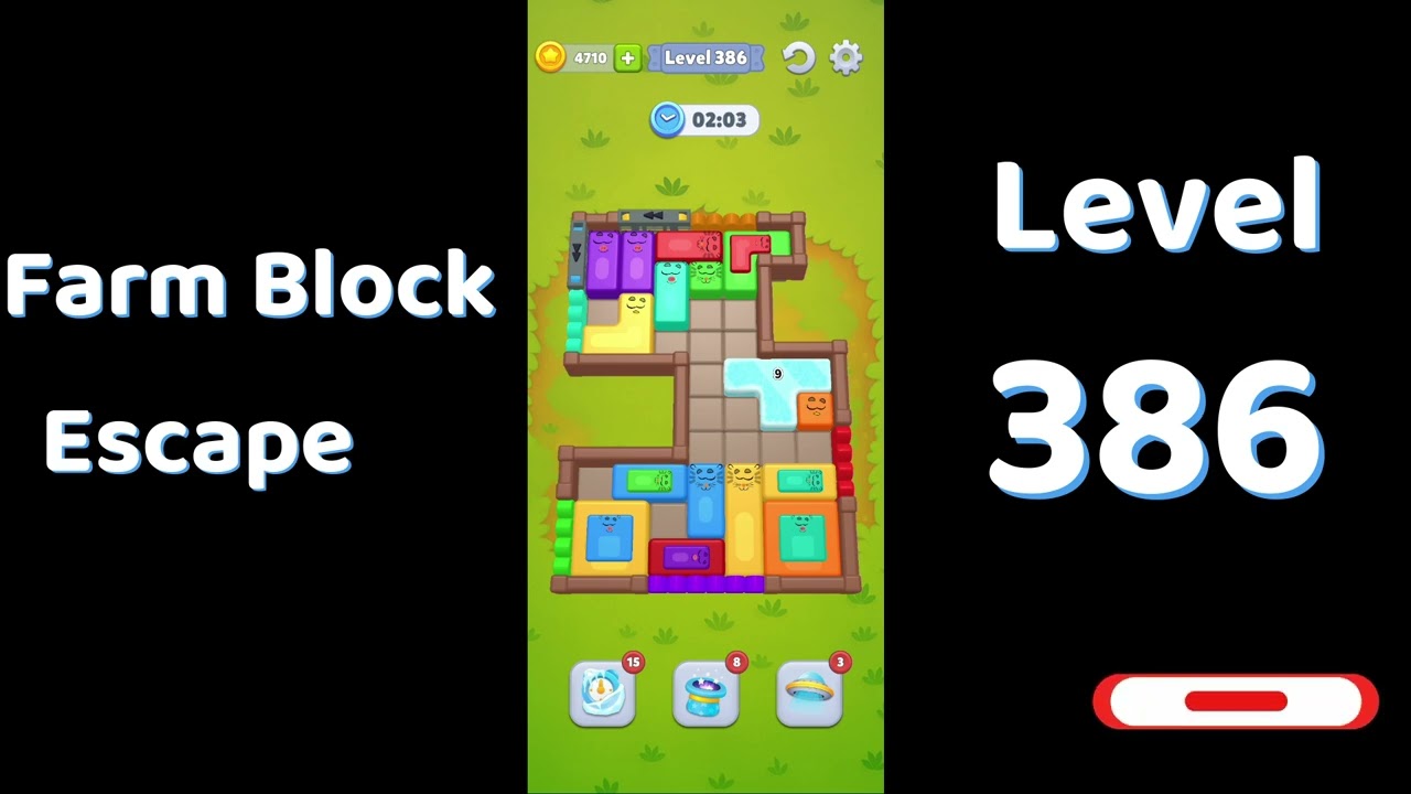Farm Block Escape Level 386 Walkthrough 🚜 | Go Answer