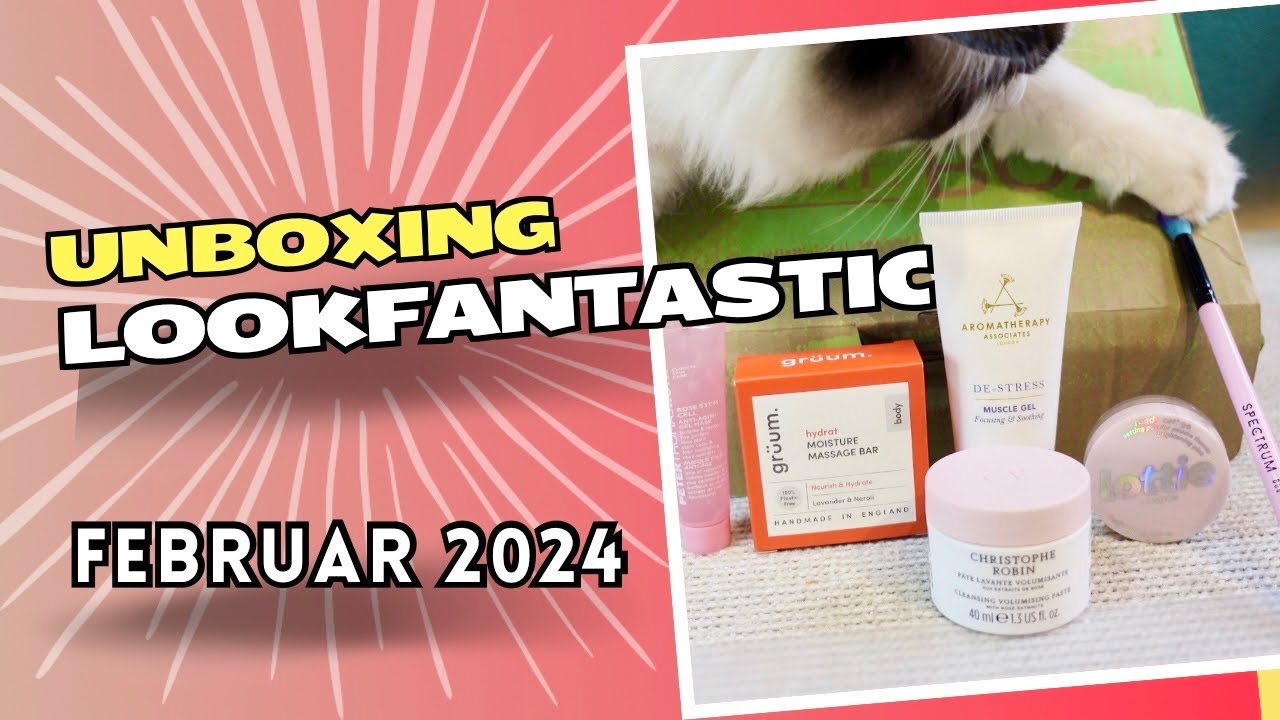 Ich sehe ROSA! 🌸 | LOOKFANTASTIC The BOX Februar 2024 | Unboxing Beautybox 2024 | FEEL the LOVE