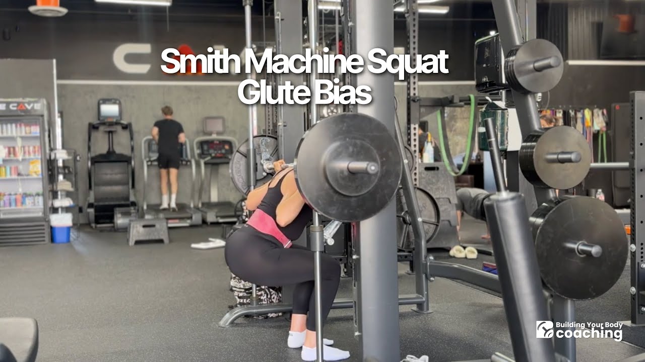 Smith Machine Squat - Glute Bias
