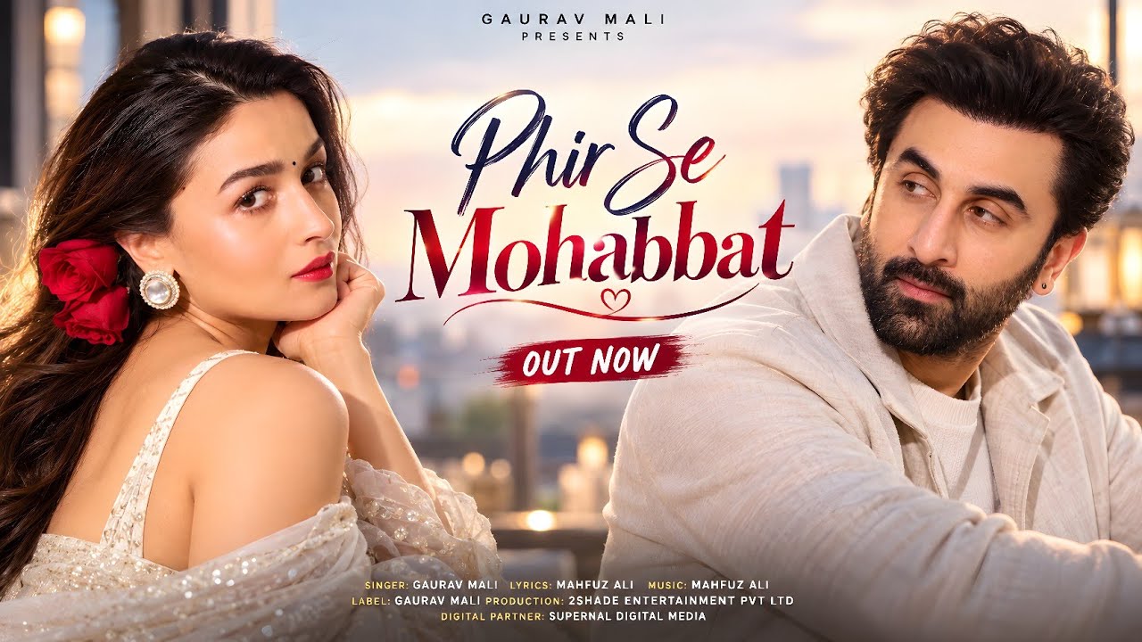 New Song 2026 | New Hindi Song | Phir Se Mohabbat | Ranbir Kapoor | Alia Bhatt | New Song