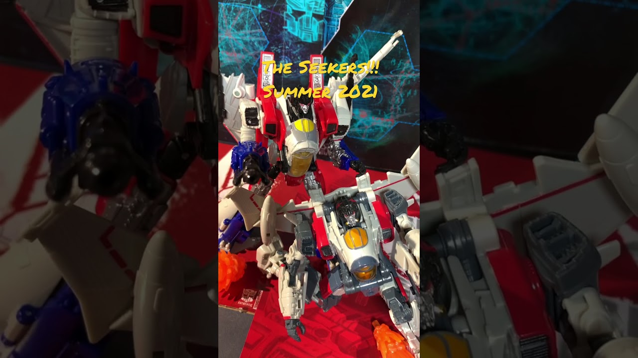 Studio Series Starscream & Studio Series Blitzwing star in the next big blockbuster “The Seekers”!