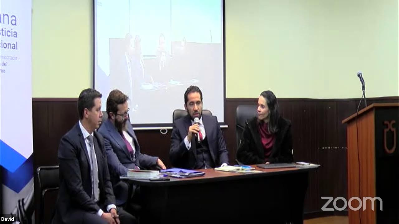 Foro: “Especialización y competencia de juezas y jueces de garantías”.