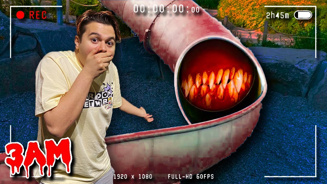SCP SLIDE В РЕАЛЬНОЙ ЖИЗНИ | НЕ СКОЛЬЗАЙТЕ ЭТУ ГОРКУ В 3 НОЧИ!! *Съел меня*