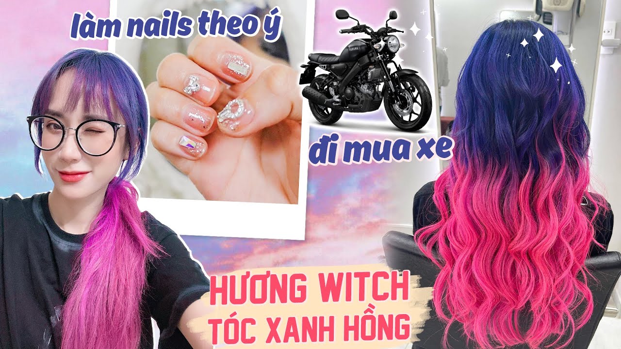 HƯƠNG WITCH TÓC XANH HỒNG TRỞ LẠI NHƯNG... 😂 1 NGÀY LÀM MỌI THỨ THEO NGẪU HỨNG