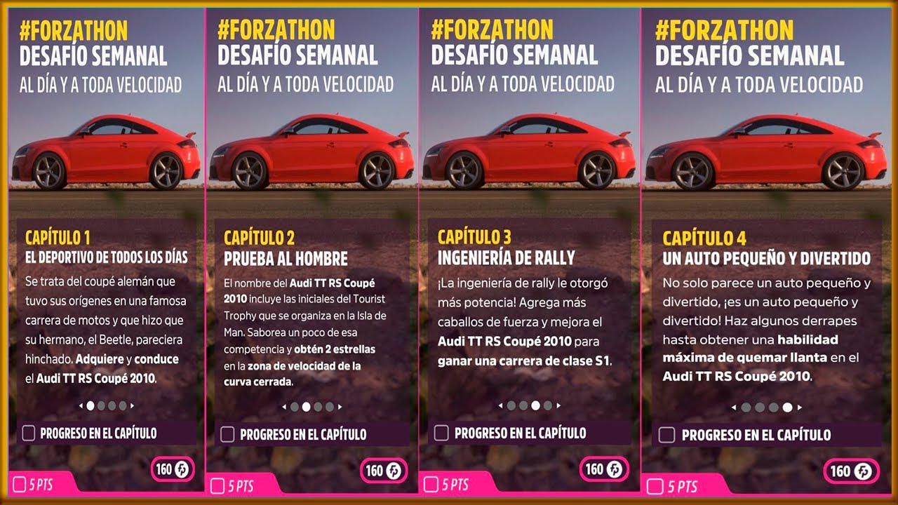 FORZA HORIZON 5 Verano Serie 53 Desafío Semanal Forzathon AL DÍA Y A TODA VELOCIDAD