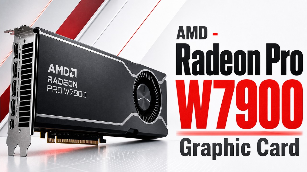 AMD - Radeon Pro W7900 Graphic Card - 48 GB GDDR6 - Full-height - 384 bit Bus Width Review