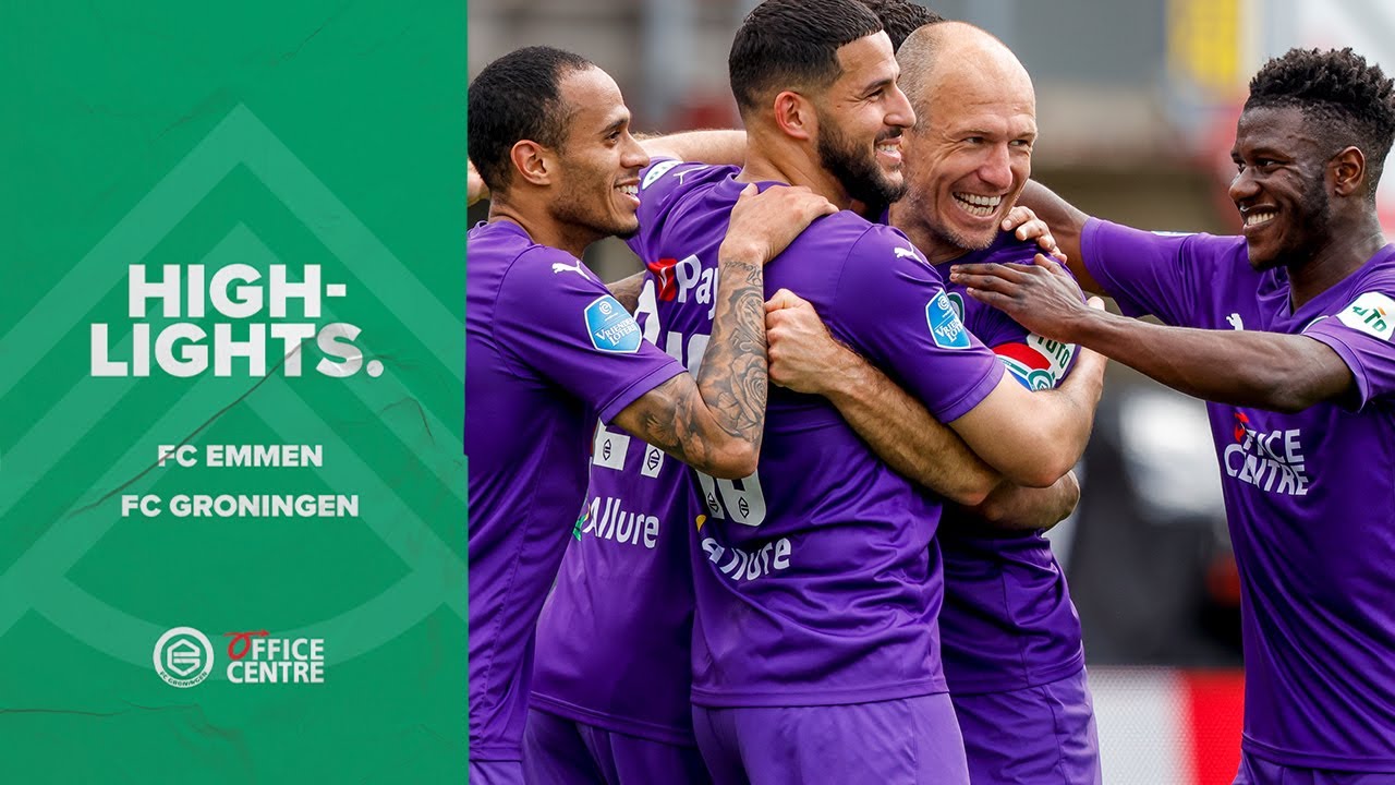 Highlights FC Emmen - FC Groningen