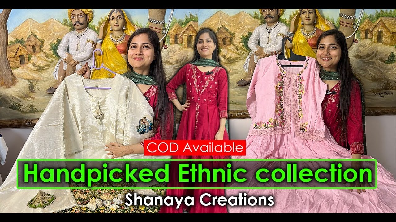 Premium ethnic wear :- muslin mul chanderi & mul cotton collection at Shanaya creation