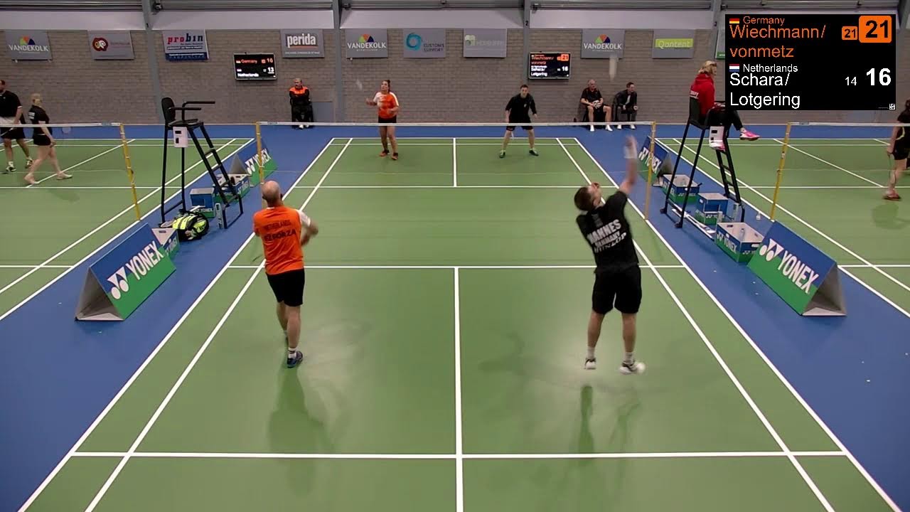 Court 2, June 1, Badminton Nations Cup 2023, Haarlem (part 1)