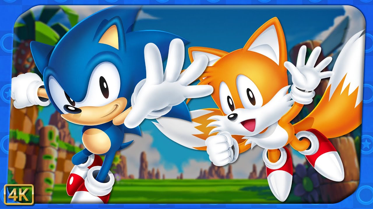 Sonic Origins Plus ⁴ᴷ Sonic the Hedgehog 100% (Sonic & Tails gameplay, All 7 Emeralds, Ultrafix)