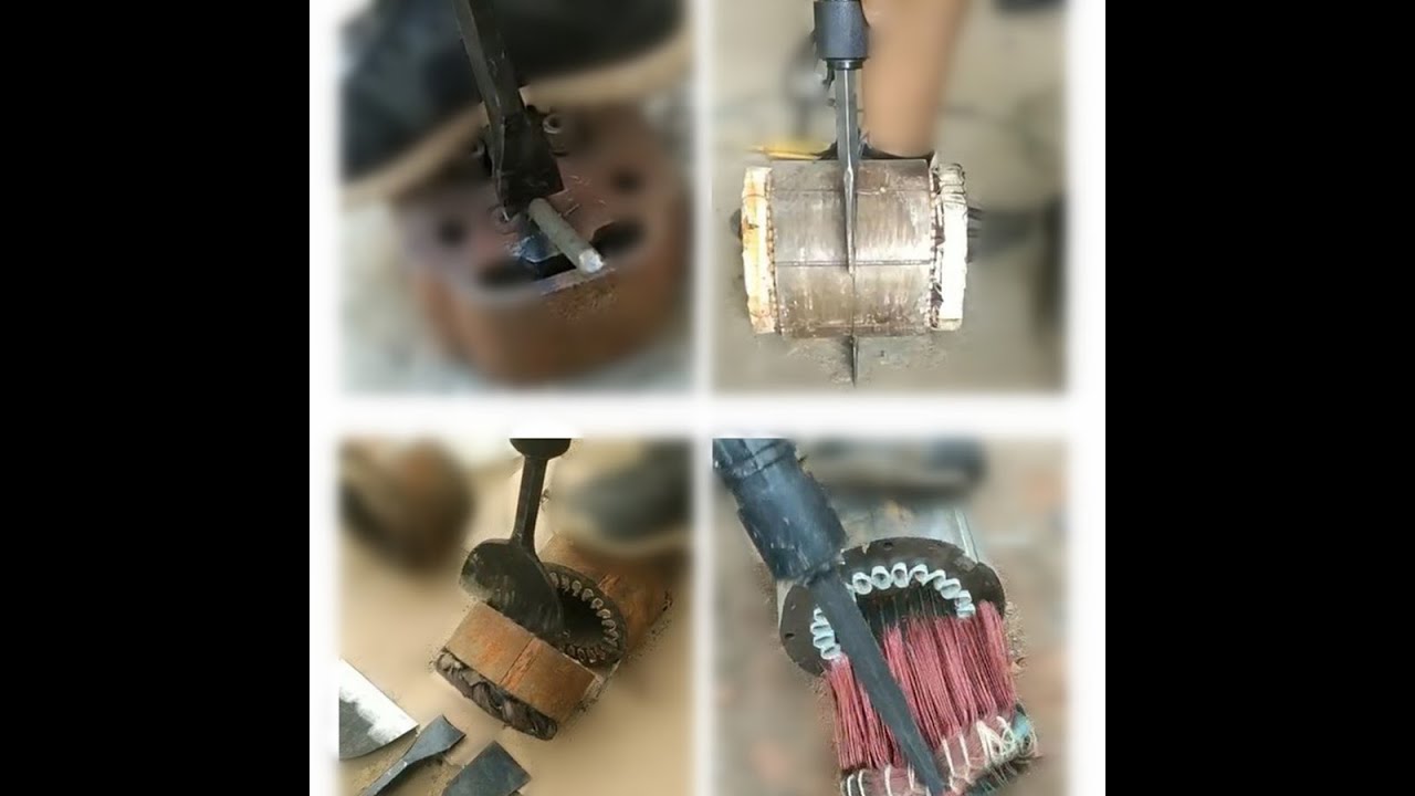 Scrap Motor Recycle Machine Motor Stator Pulling Manual Tool