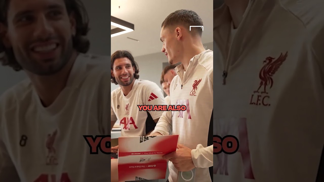 Liverpool players are in awe of Florian Wirtz after seeing his FC 26 rating 🤯