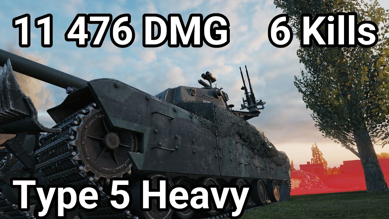 THE TRUE GODZILLA! Type 5 Heavy 11.4K Damage