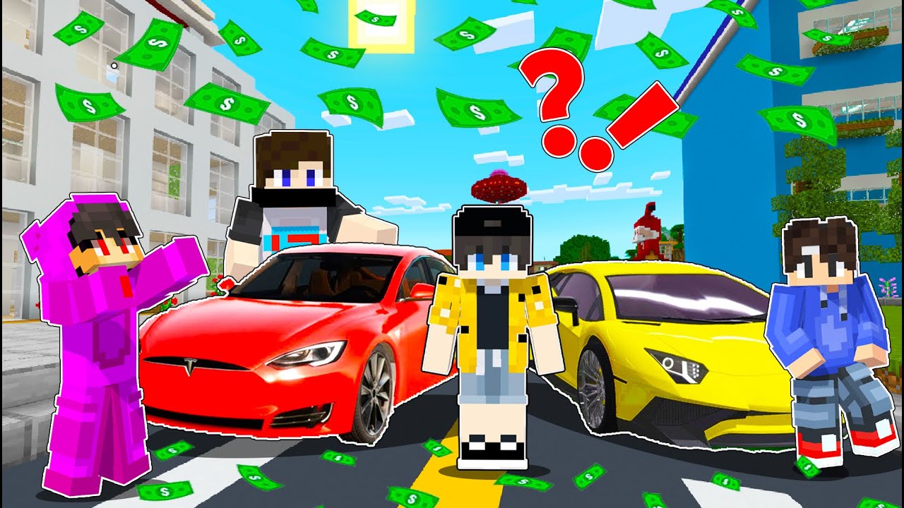 Best of Minecraft Adopted By Youtubers in Minecraft!
