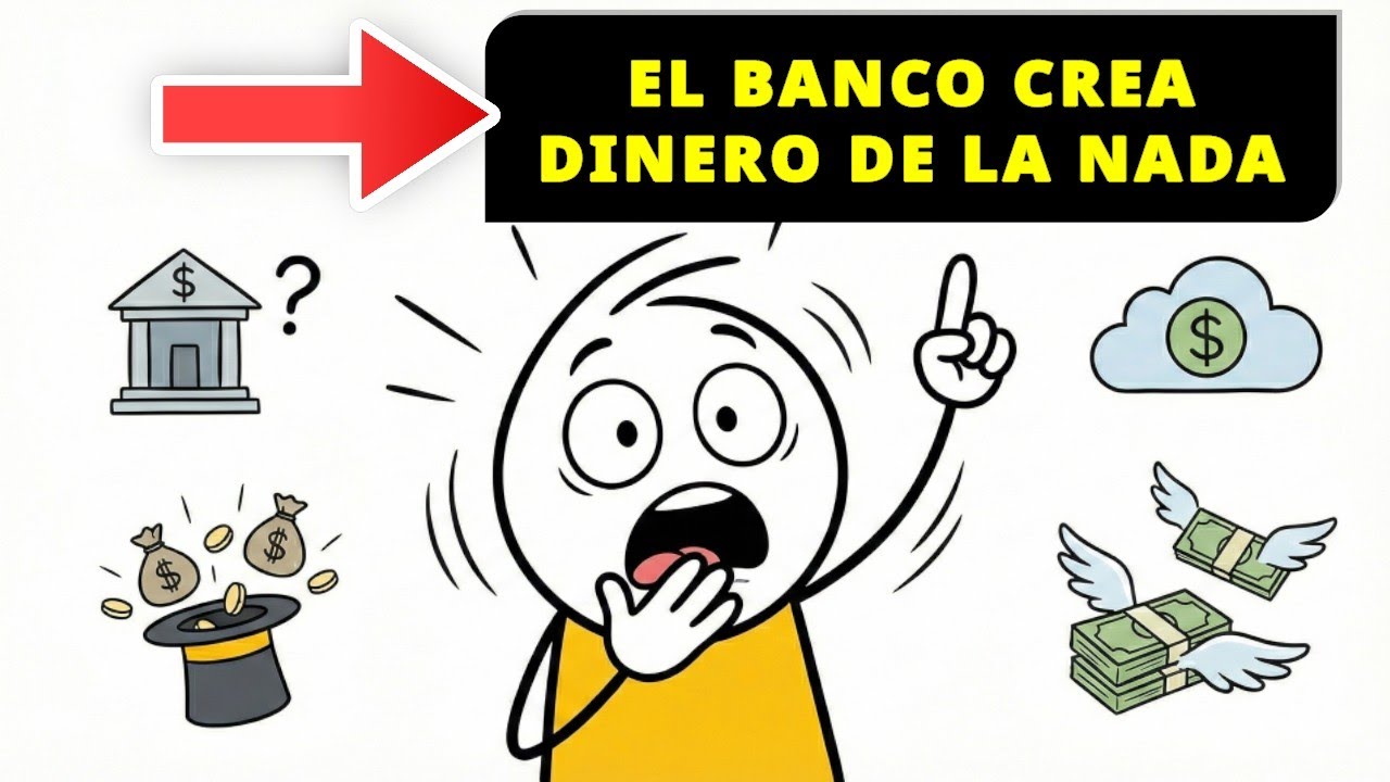 ¿Cómo logran los bancos fabricar dinero de la nada?
