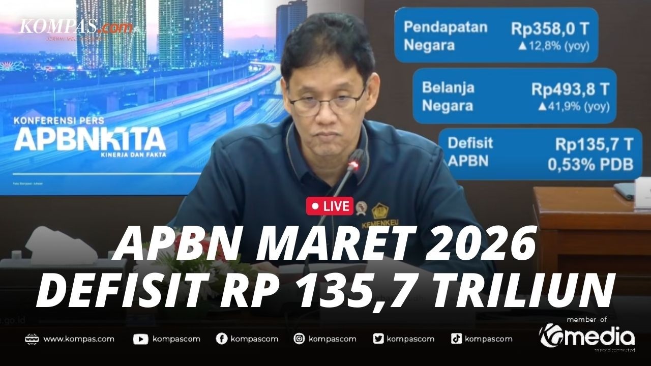 BREAKING NEWS - Menkeu Purbaya Beberkan Realisasi APBN 2026 Defisit Rp 135,7 T
