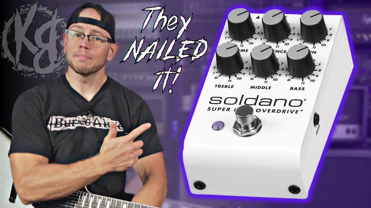This Blew Me Away | Soldano SLO Preamp/Distortion Pedal!