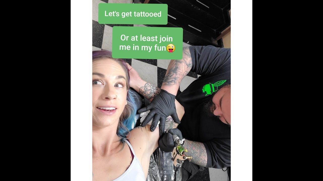 Getting my first Cannabis tattoo*stoner chic*